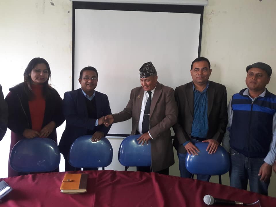 एक्सपर्ट एजुकेसन पत्रकार महासंघलाई सहयोग