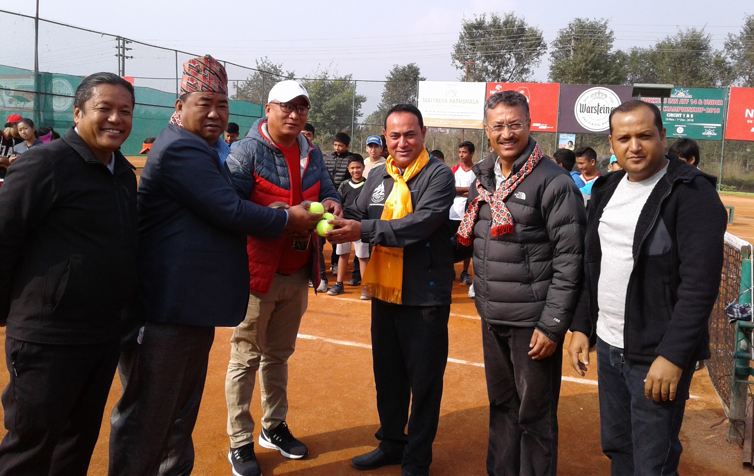 पोखरामा आटिएफ जुुनियर टेनिस शुरु
