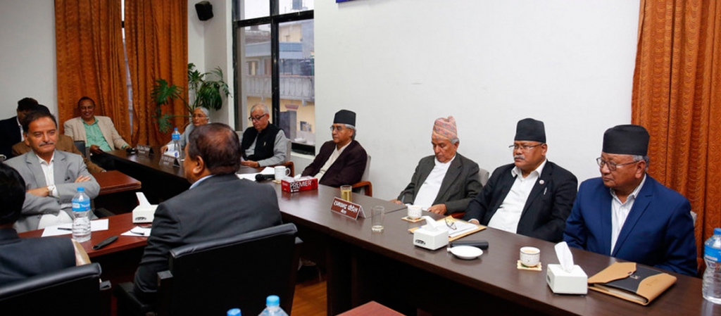 काँग्रेस केन्द्रीय समिति बैठकमा विधान संशोधन मस्यौंदामाथि छलफल