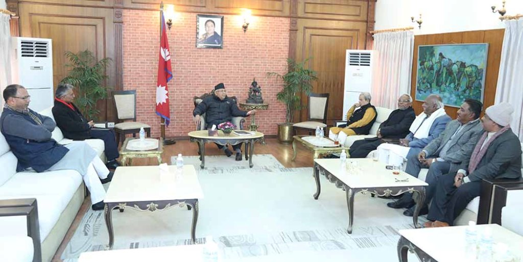 प्रधानमन्त्री र राजपा नेताबीच भेटवार्ता, माग सम्वोधन गर्न ७ दिन पर्खन प्रधानमन्त्रीको आग्रह