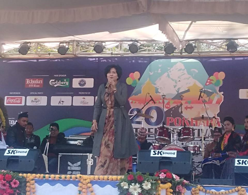 पोखरा सडक महोत्सव : माननीय ओली पहिलो पटक स्टेजमा