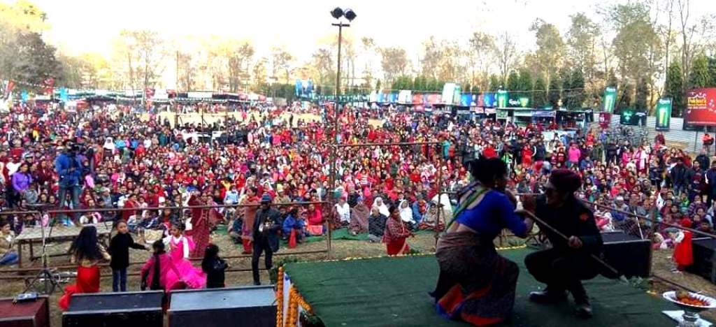 पोखरा सडक महोत्सवमा  दर्शकको चाप बढ्दै