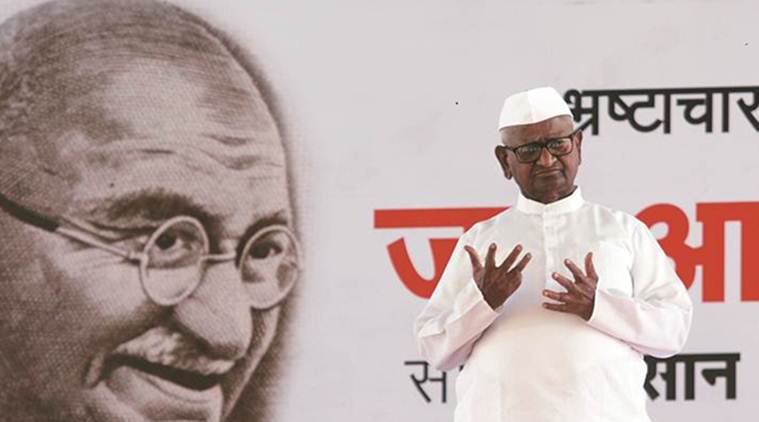 भारतका भ्रष्टाचार विरोधी सामाजिक अभियन्ता हजारे पुनः अनसनमा