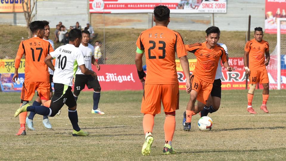 आहा रारा गोल्डकपको दोस्रो दिनको खेलमा हिमालयन शेर्पा क्लब विजयी