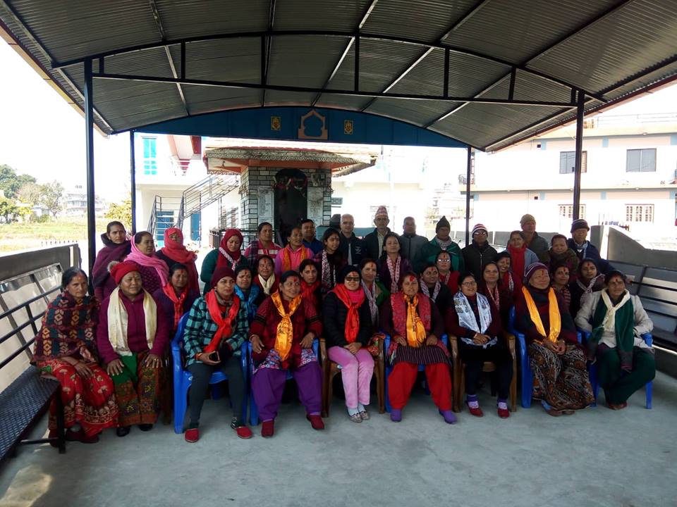 पोखरा २७ आवास नगरमा आमा समूह गठन