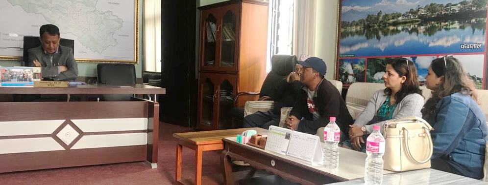 स्टेप अफ क्याम्पीयनको अभियानलाई पोखरा महानगरको साथ