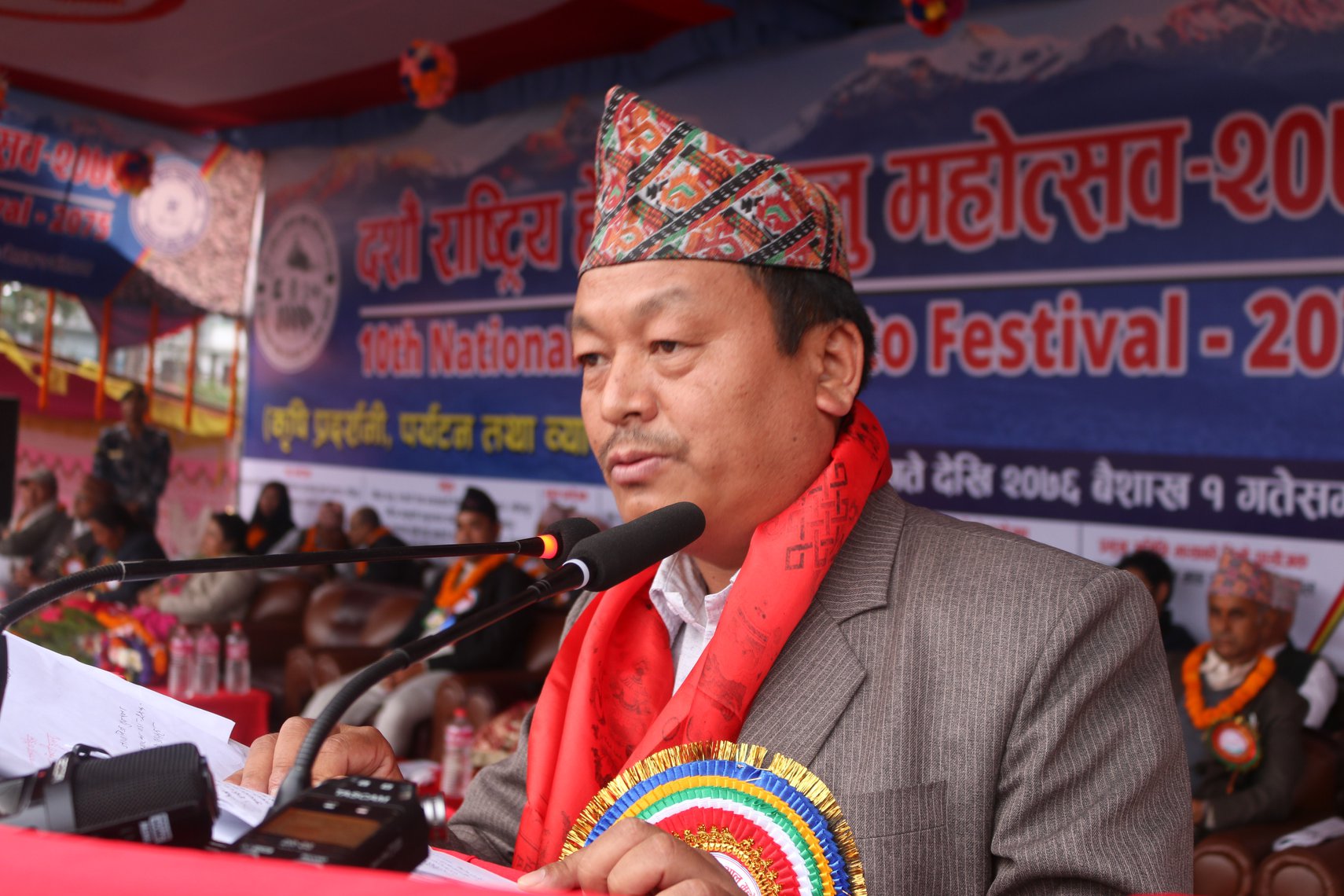 माटो र हावापानी सुहाउँदो कृषि प्रणाली आवश्यक  : मन्त्री थापा