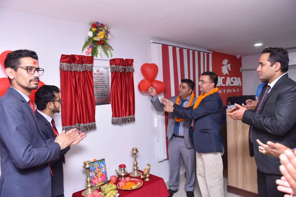 एनआइसी एसिया बैंककाे अमरसिंहचोकमा शाखा कार्यालय सञ्चालनमा