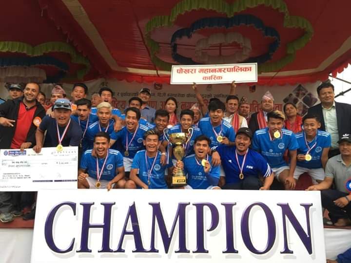 पोखरा महानगरलाई विदुर नगर मेयर कपको उपाधि