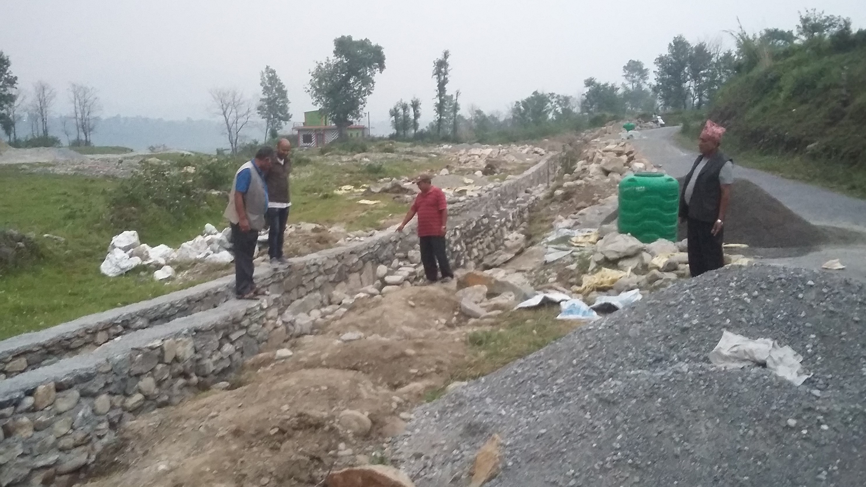 पोखरा ३३ भरतपोखरीमा नाला सञ्जाल निर्माण गरिने