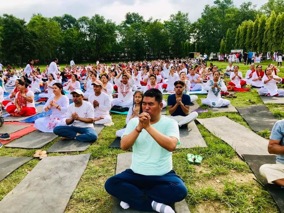 अन्तर्रा्ष्ट्रिय योग दिवस, नेपालमा पनि विभिन्न कार्यक्रमका साथ मनाइयो