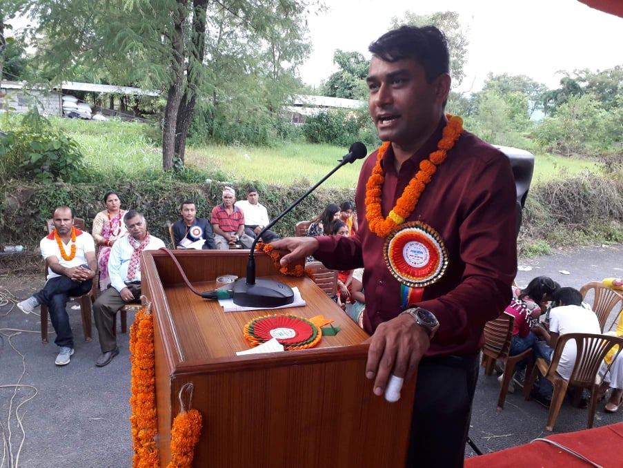 उपनिर्वाचनमा कम्युनिस्ट पार्टीका उम्मेदवार जिताउन  सभापति कोईरालाको अपिल
