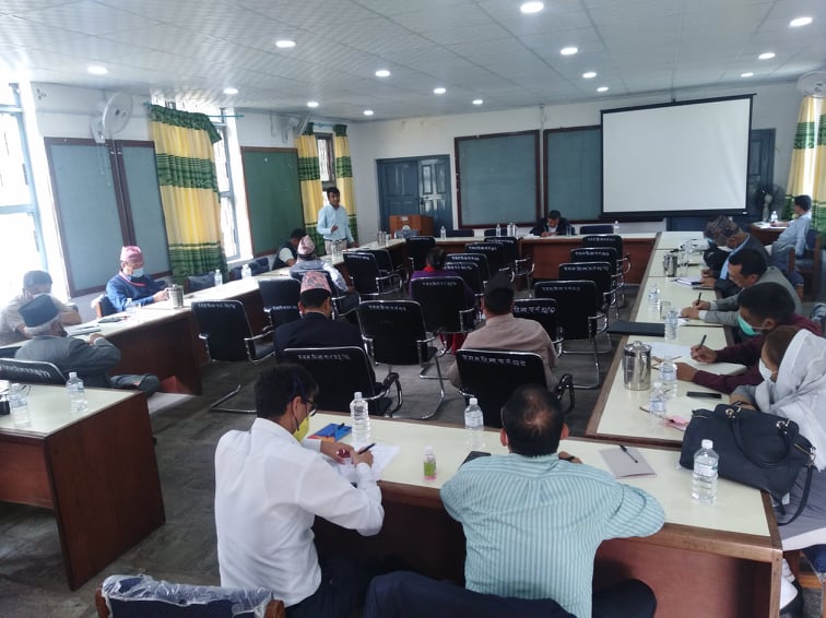 विकास समिति र आर्थिक मामिला  मन्त्रालय विच बजेट बारे छलफल