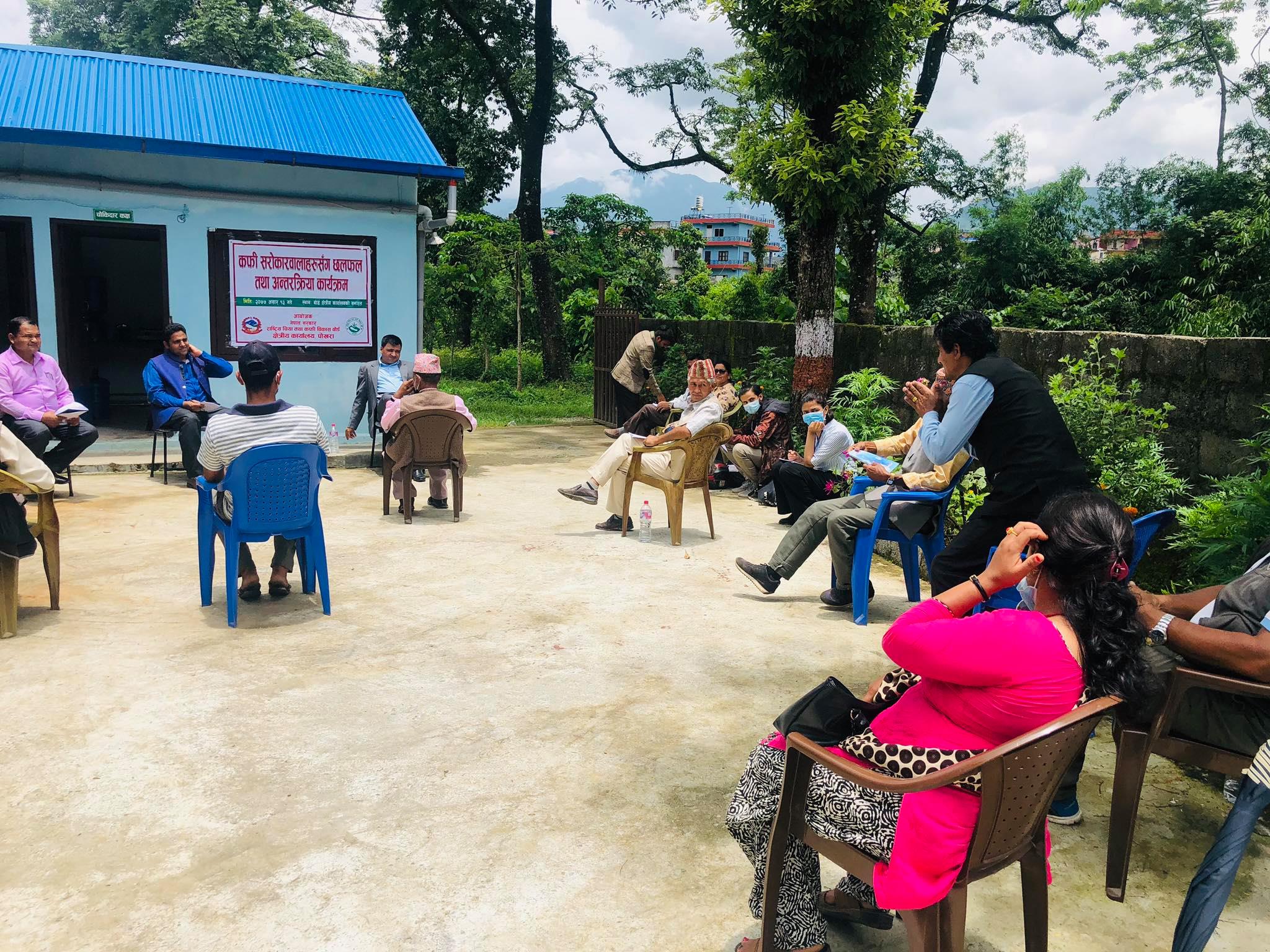 कफीको उत्पादन बढाउन पहल गरिने