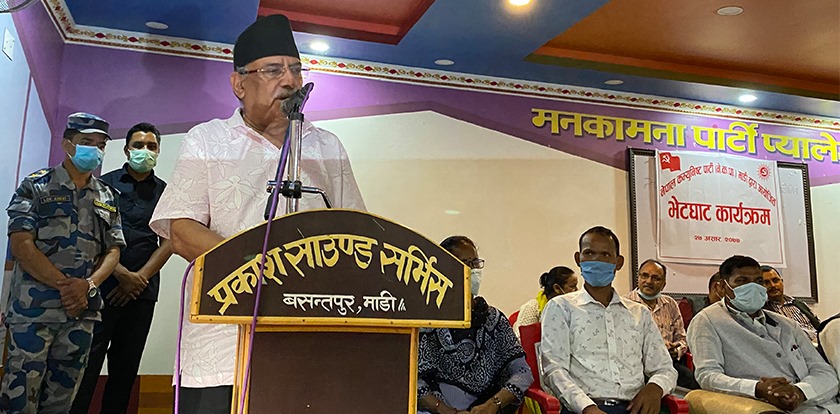 हतारमा निर्णय लिने पक्षमा छैनाैंः अध्यक्ष प्रचण्ड