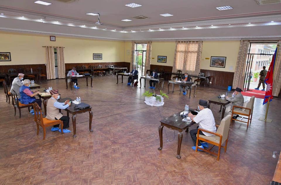 एकताकाे बाँकी काम पूरा गर्न प्रस्ताव तयार गर्ने नेकपाकाे निर्णय