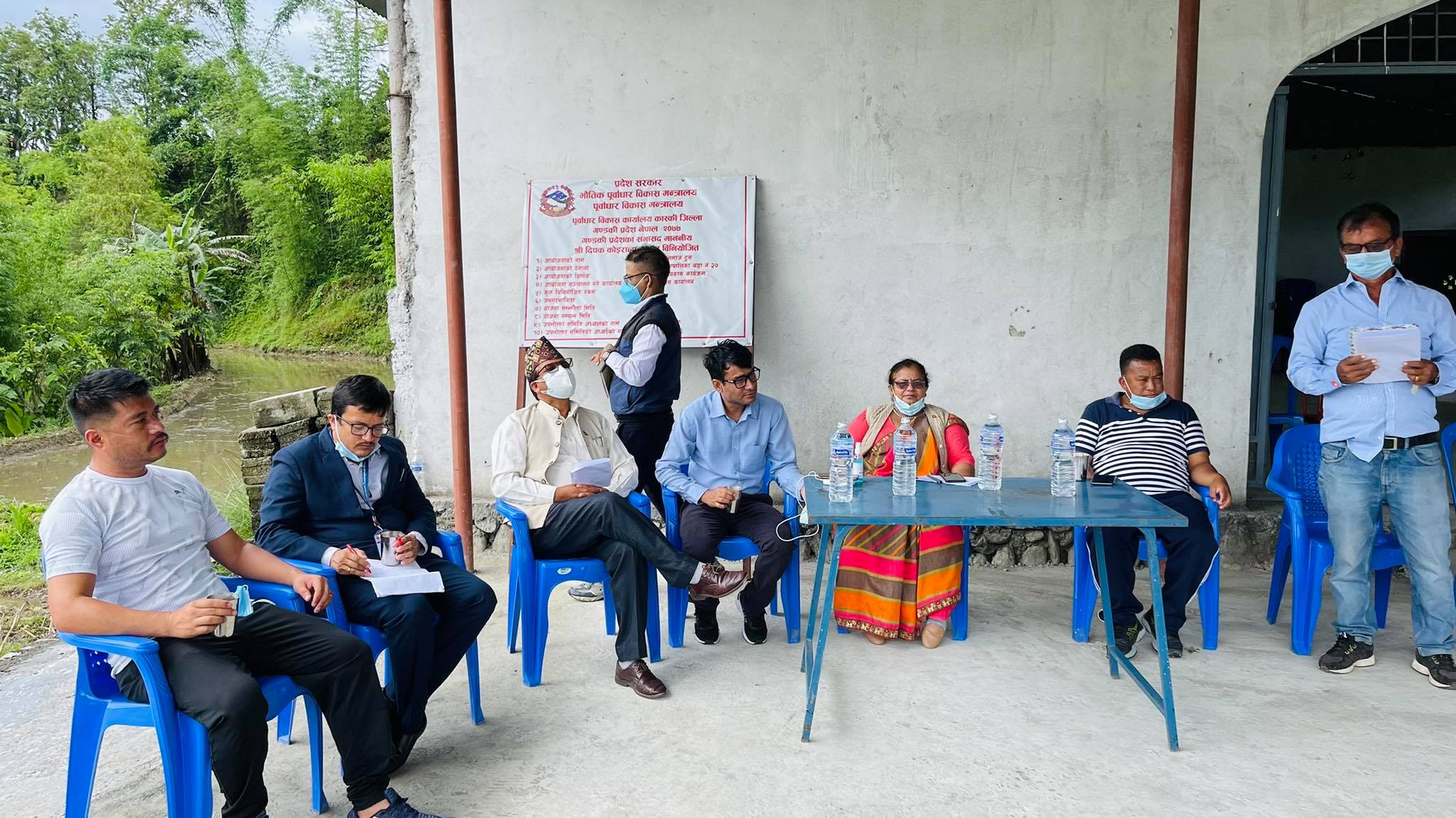 निर्वाचन क्षेत्र पूर्वाधार विकास कार्यक्रमको अनुगमन