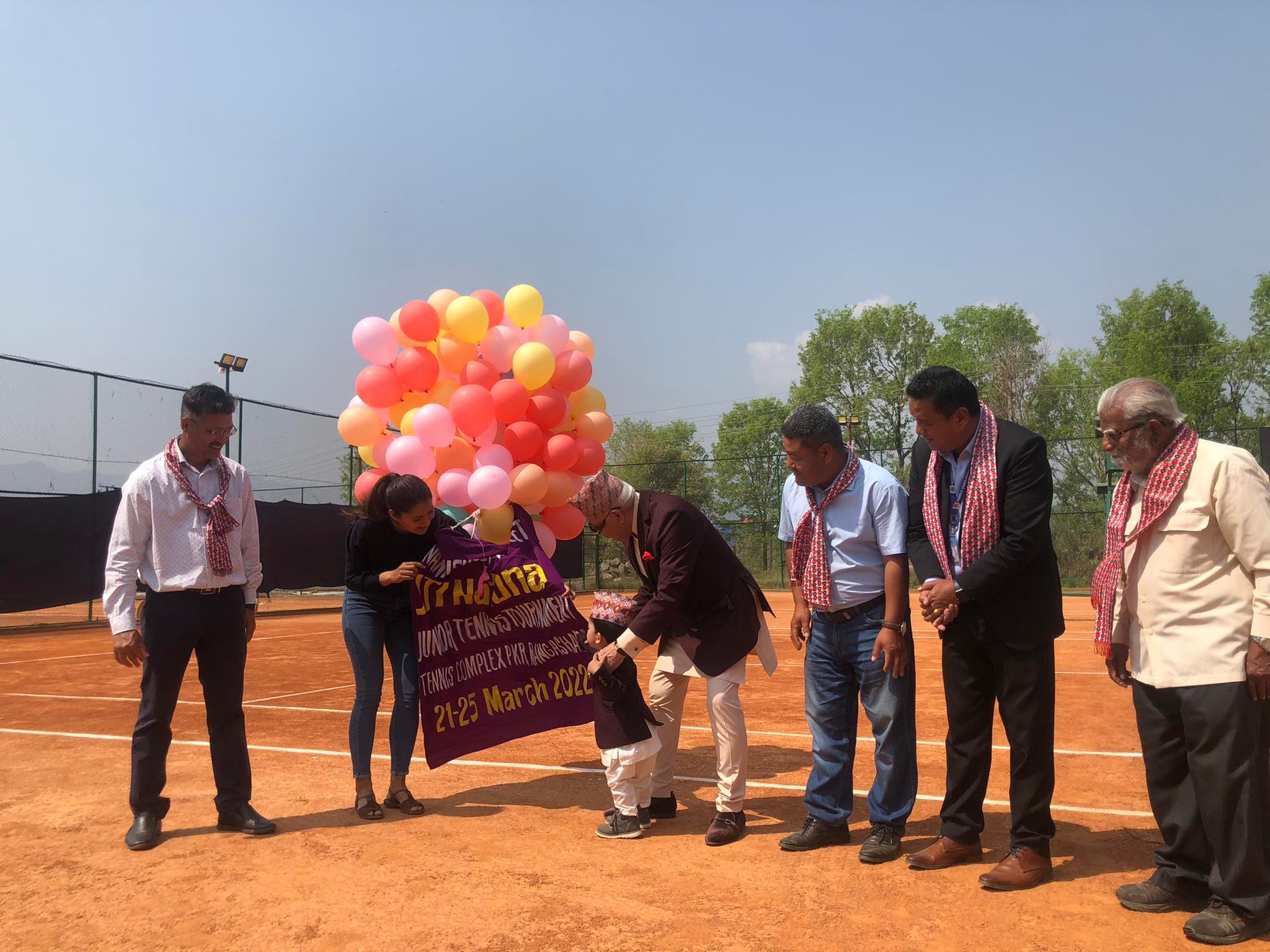 पोखरामा जुनियर राष्ट्रिय टेनिस प्रतियोगिता शुरु