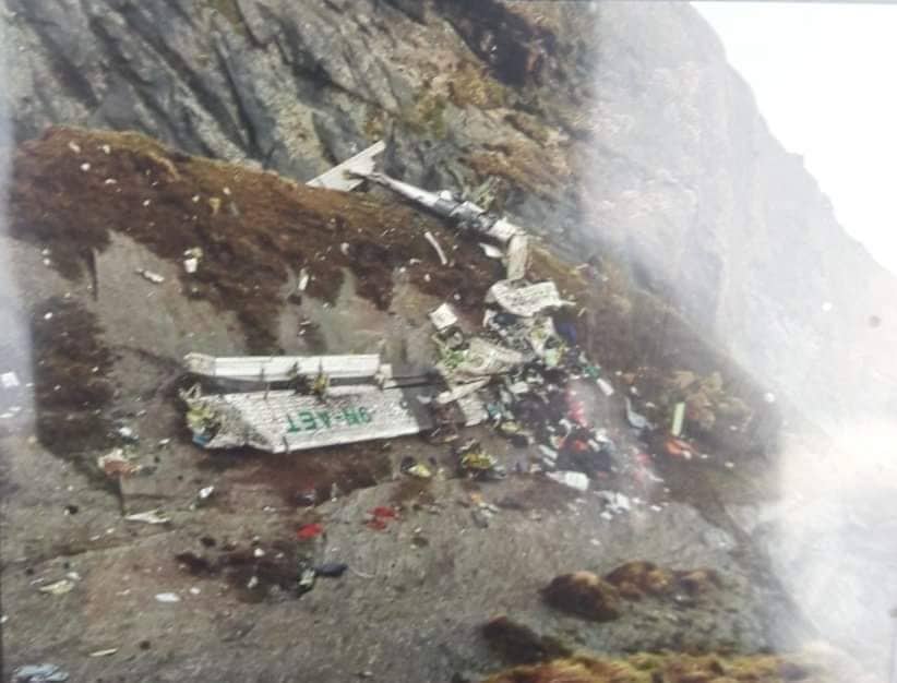 तारा एयरको जहाज दुर्घटनाग्रस्त