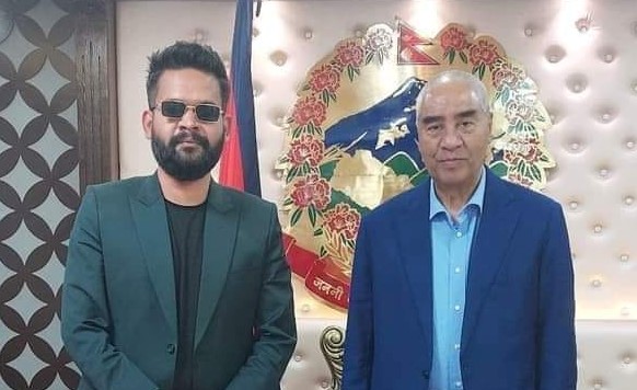 काठमाडौंका मेयर बालेन साह र प्रधानमन्त्री देउवावीच भेटवार्ता