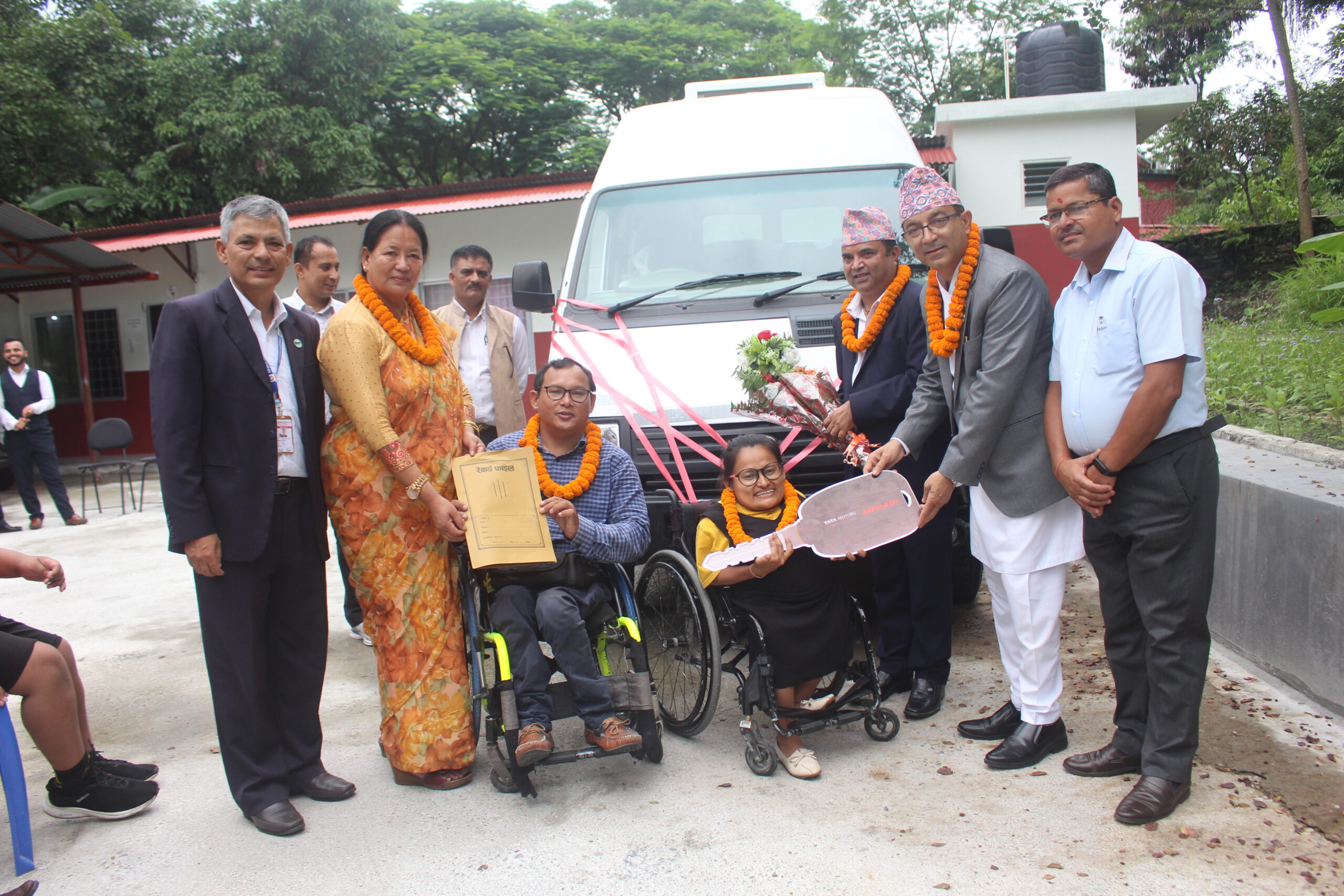 पोखरा महानगरपालिकाद्धारा अपाङ्गता भएका व्यक्तिहरुका लागि छुट्टै गाडी प्रदान