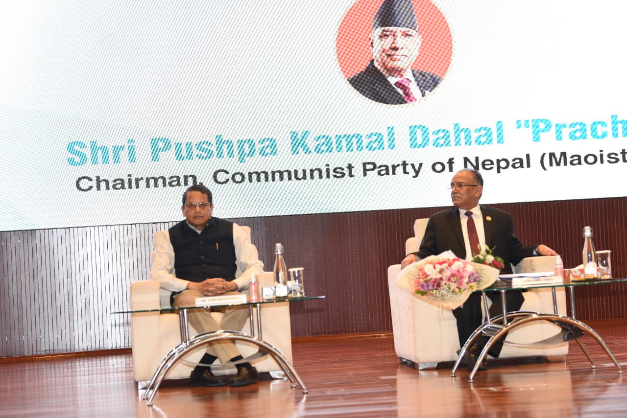 नेपाल भारत प्रवुद्ध समूहले तयार पारेको प्रतिवेदन बुझ्न प्रचण्डकाे  आग्रह
