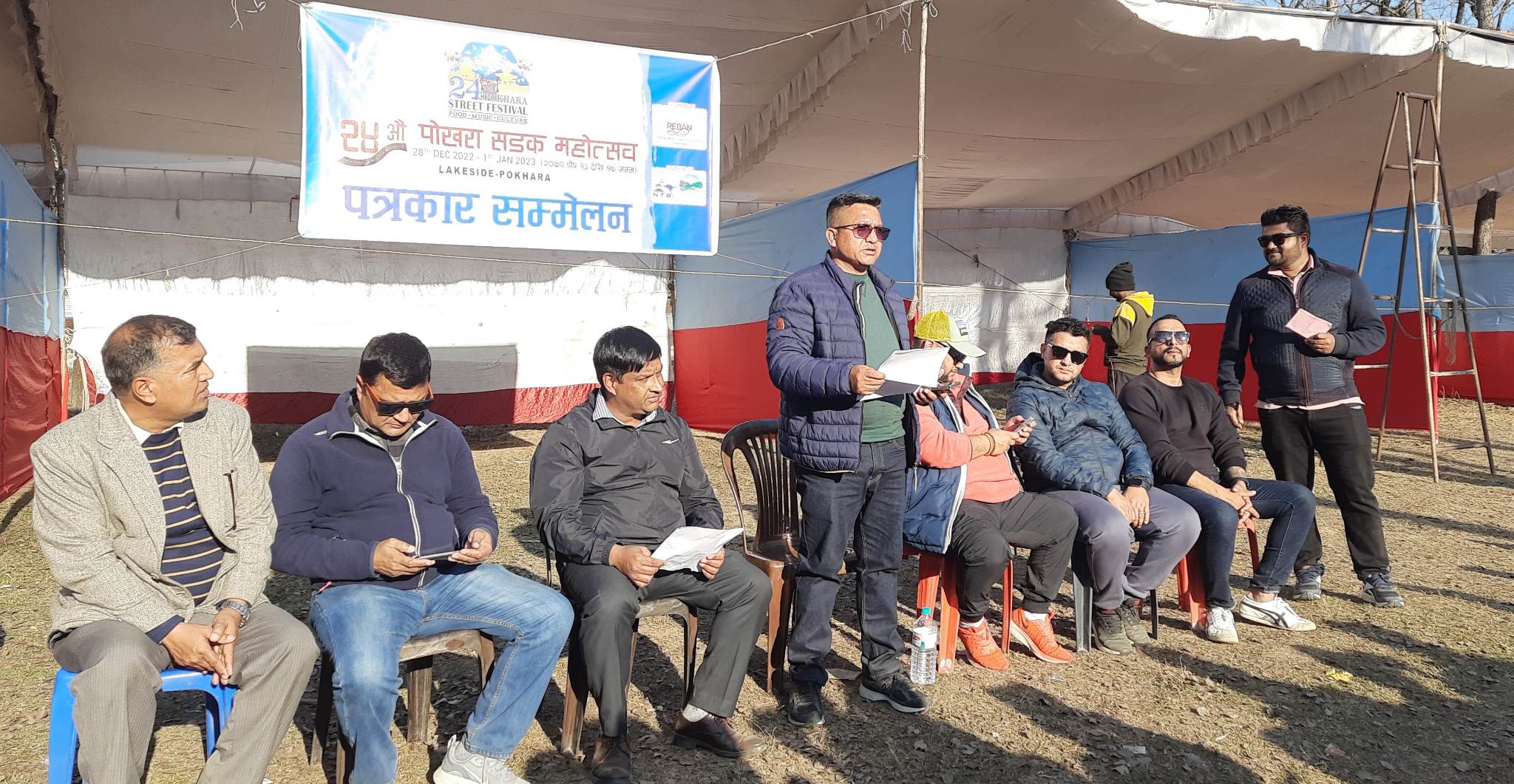 २४औं सडक महोत्सवको तयारी पुरा