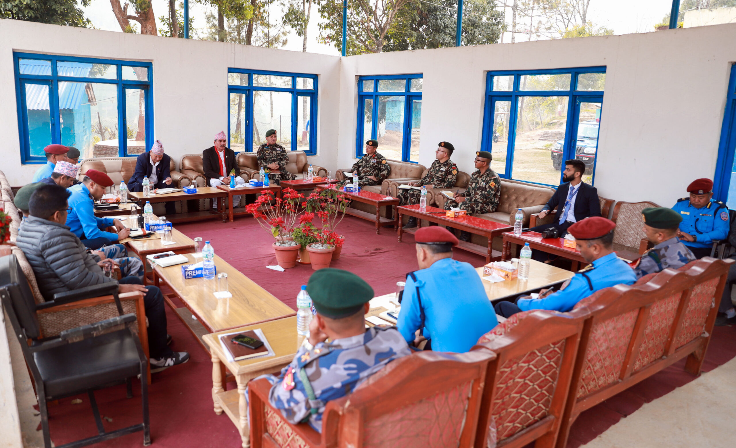 सुरक्षाकर्मीको मनोबल उच्च हुनुपर्छः आन्तरिक मामिलामन्त्री गाहामगर