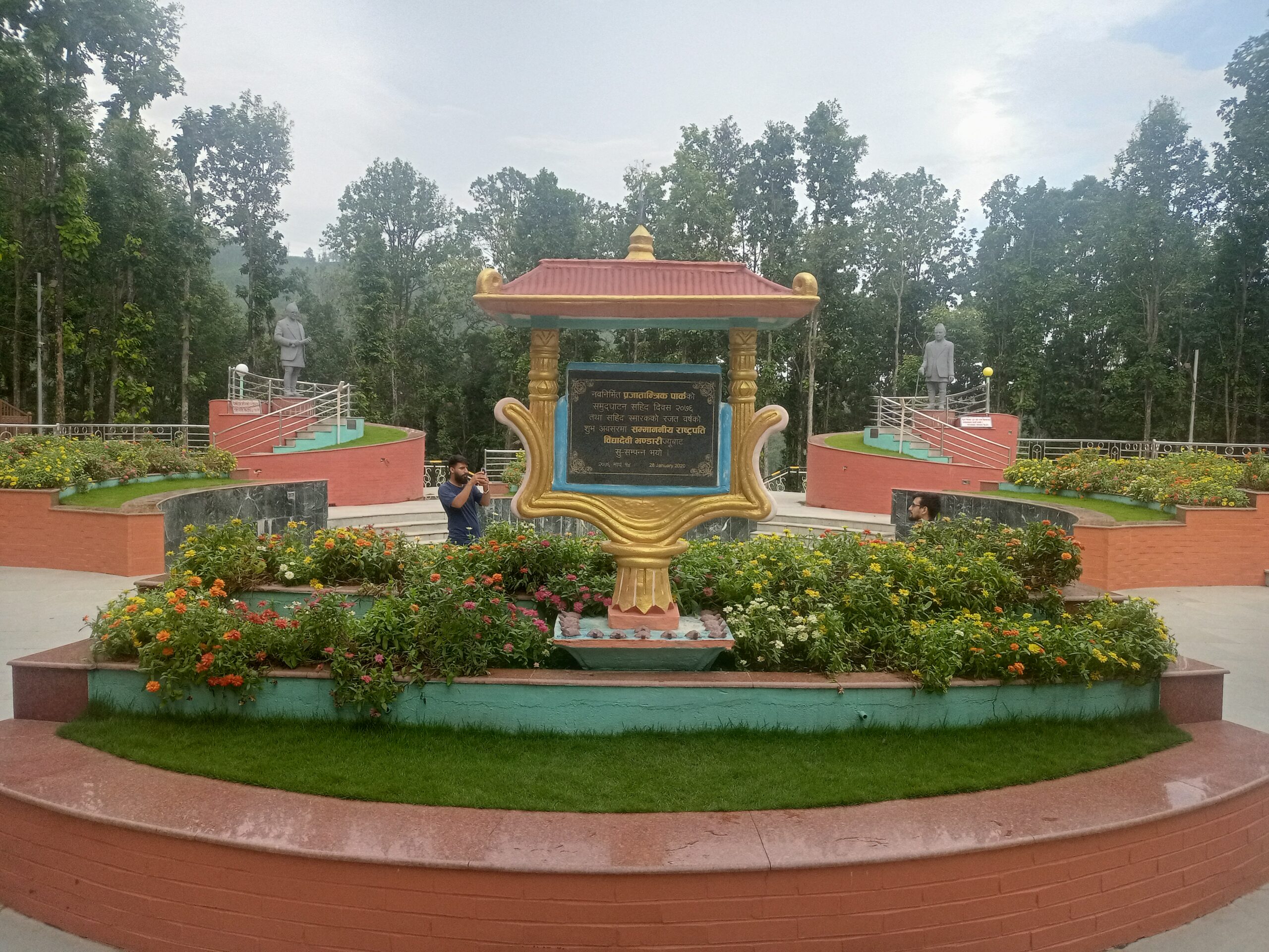 हेटौंडाको सहिद स्मारक बन्दैछ पर्यटकका लागि गन्तव्यस्थल