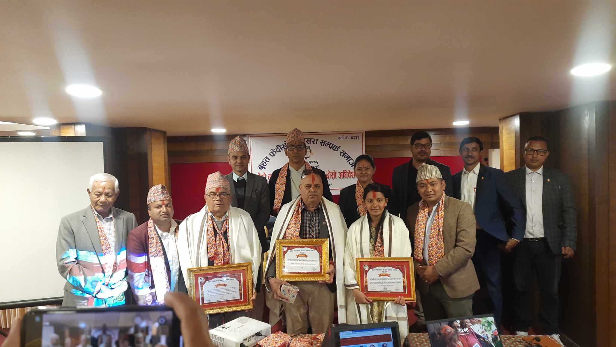 फेदीखोला समाजको अध्यक्षमा लामिछाने