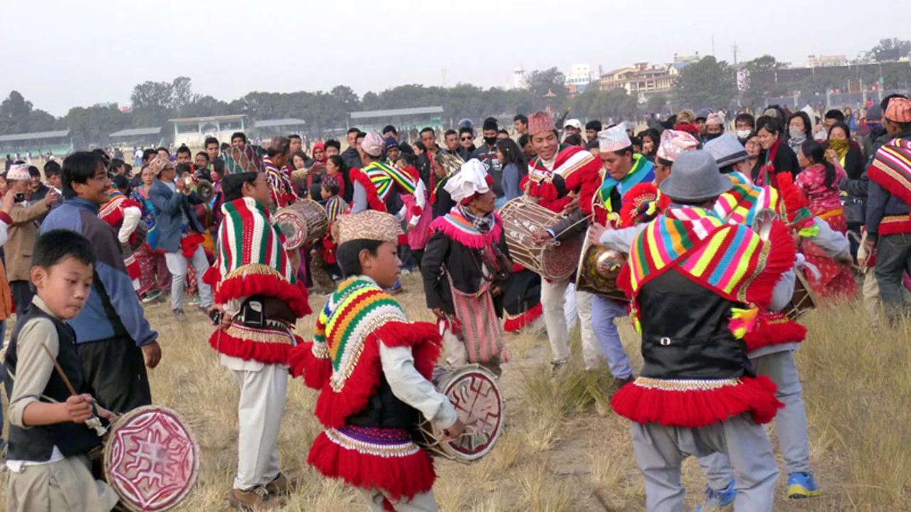 किराँत समुदायले उधौली पर्व मनाइँदै
