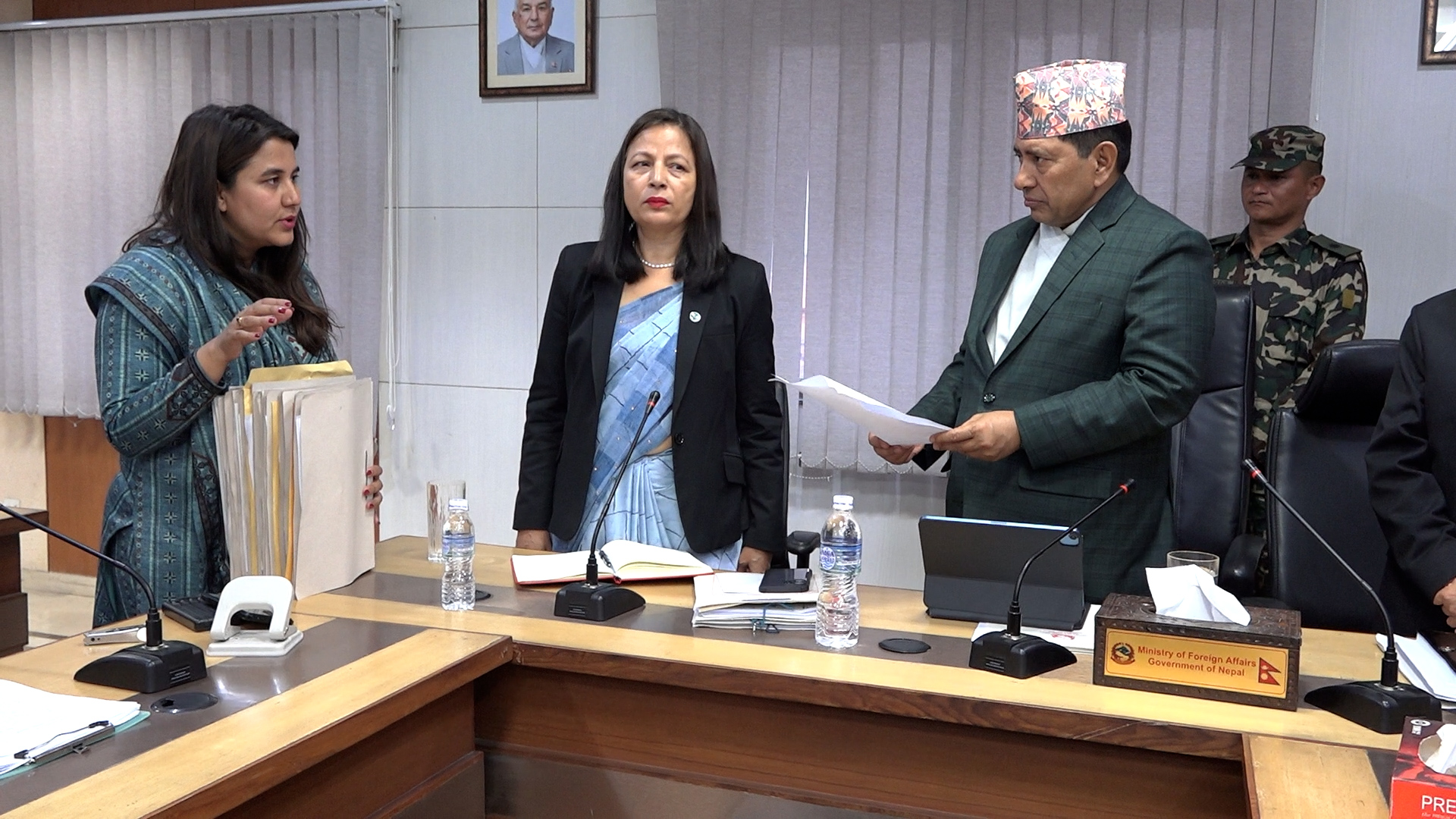 रुसी सेनामा रहेका नेपालीको विवरणसहित परराष्ट्रमा ज्ञापन