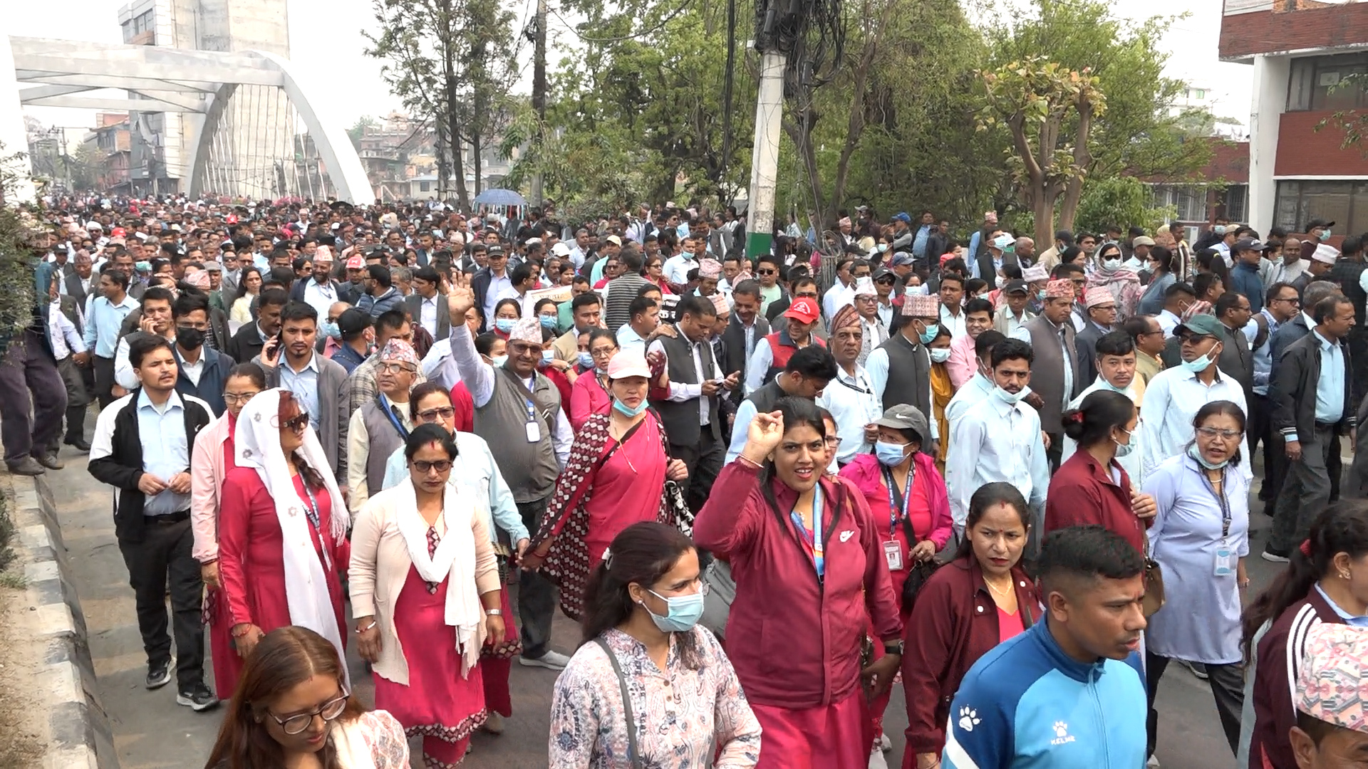 नेपाल शिक्षक महासंघको आन्दोलन सुरु
