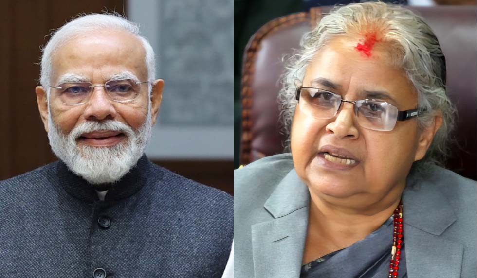 प्रधानमन्त्री कार्की र भारतीय समकक्षी मोदीबिच फाेनवार्ता हुँदै