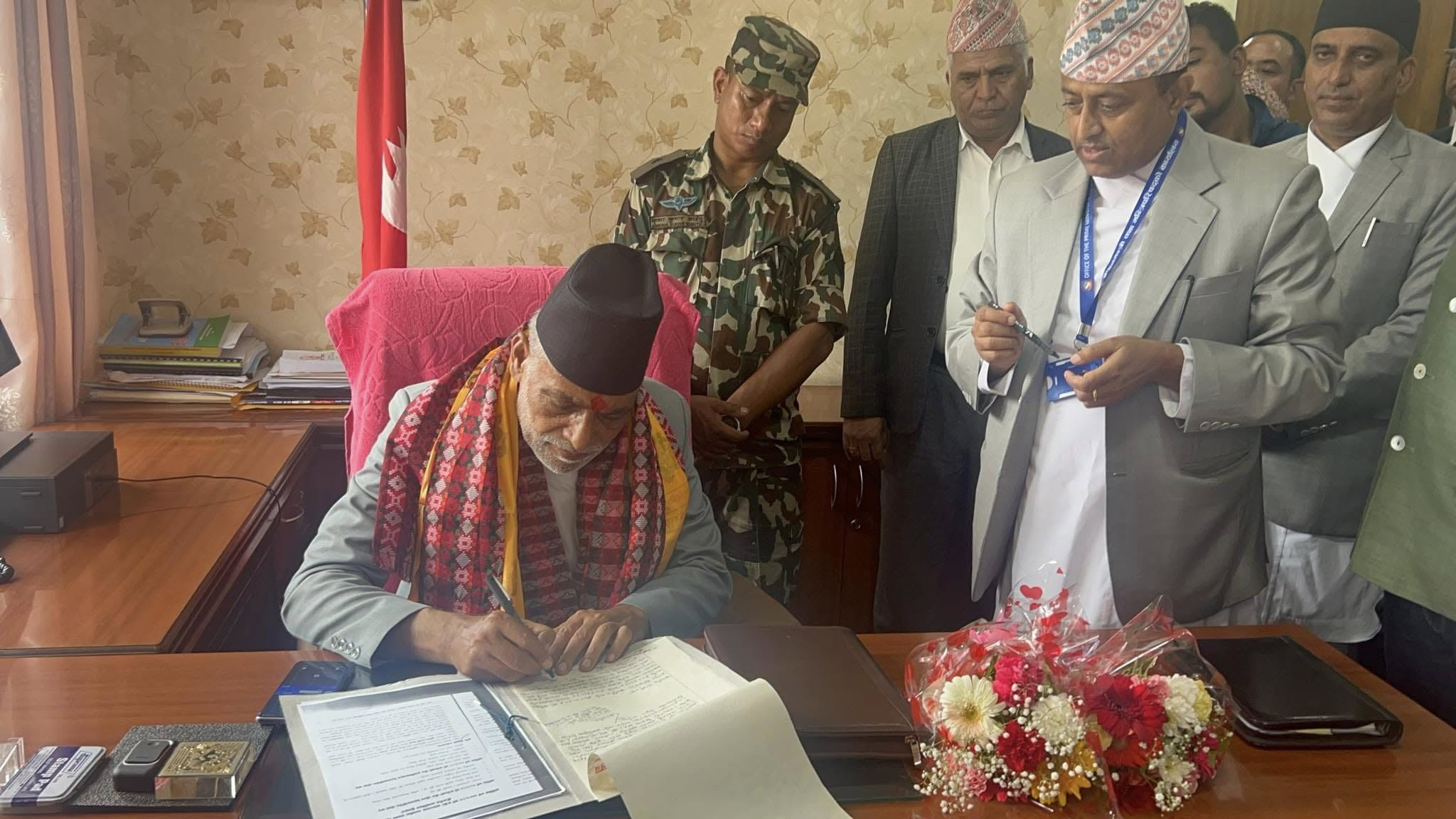 कृषिमन्त्रीद्वारा राजीनामा