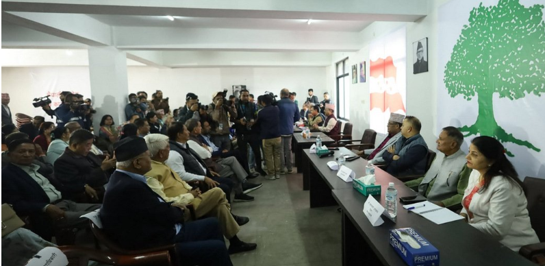 कांग्रेस केन्द्रीय समिति बैठक आज बस्दै