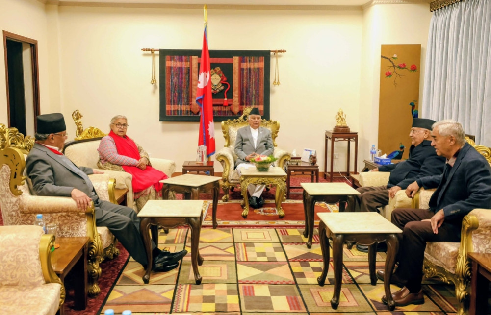 निर्वाचनका लागि पहल बढाउँदै राष्ट्रपति