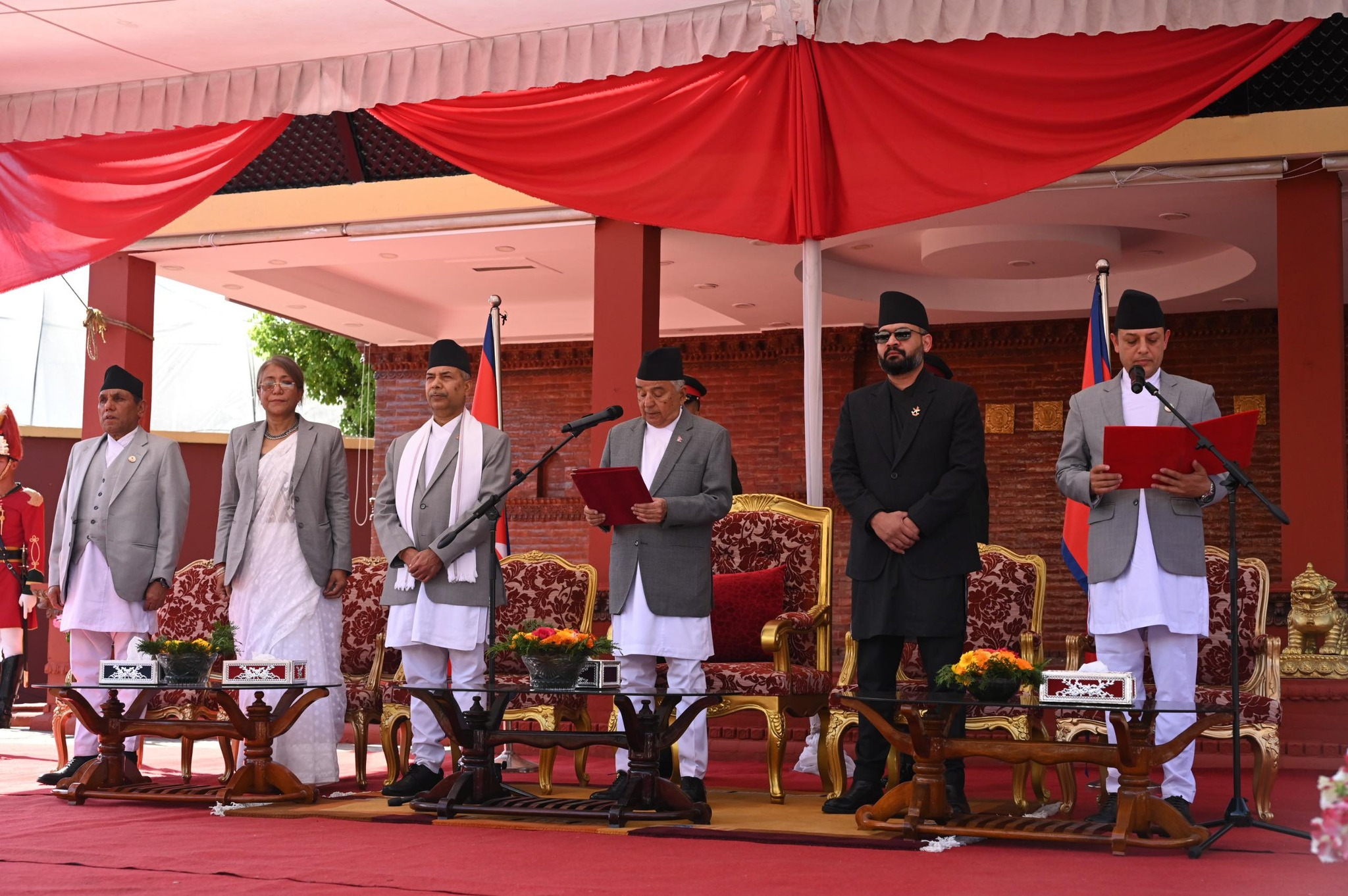सभामुख अर्यालद्वारा सपथ एवं पद बहाली