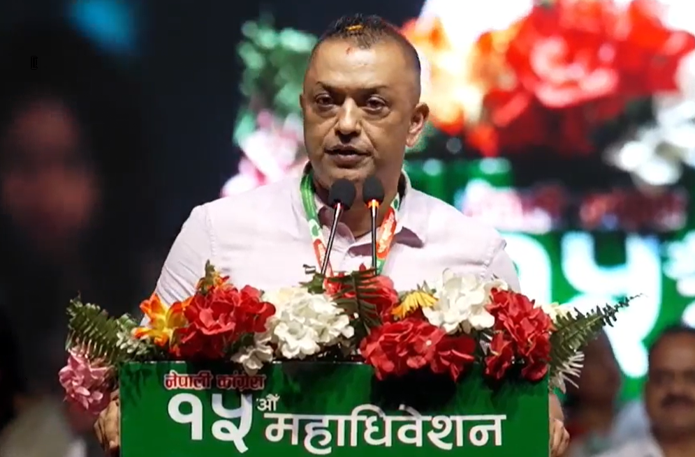 कांग्रेसको सभापतिमा भारी मतका साथ गगनकुमार थापा निर्वाचित
