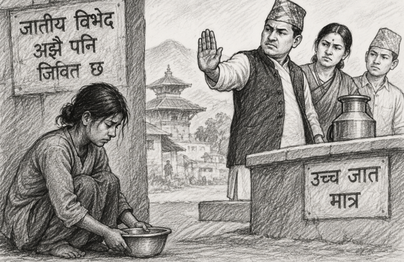 जातीय विभेद भएको घटनाप्रति शान्तिका लागि नागरिक समाज कास्कीको गम्भीर ध्यानाकर्षण  