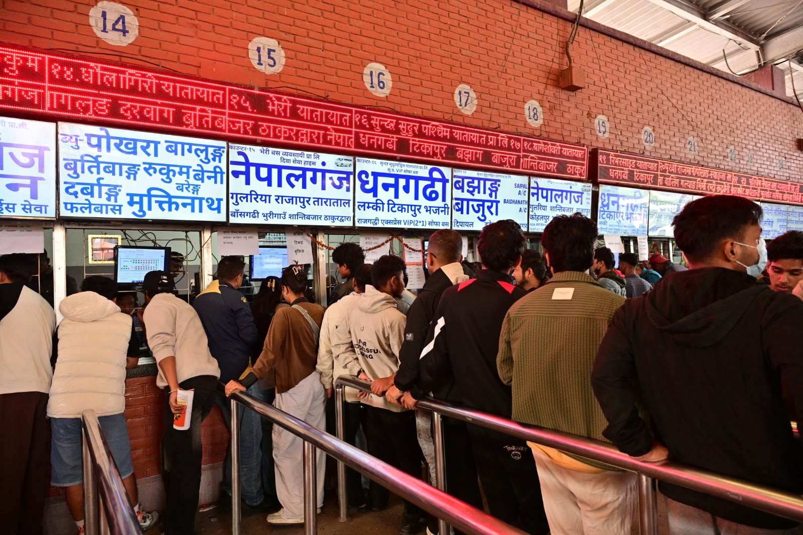 दसैँमा घर जानका लागि अग्रिम बस टिकट बुकिङ खुल्ला